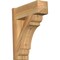 Ekena Millwork Olympic Rough Sawn Craftsman Outlooker, Western Red Cedar, 8"W x 22"D x 26"H OUT08X22X26OLY04RWR - alternate 1